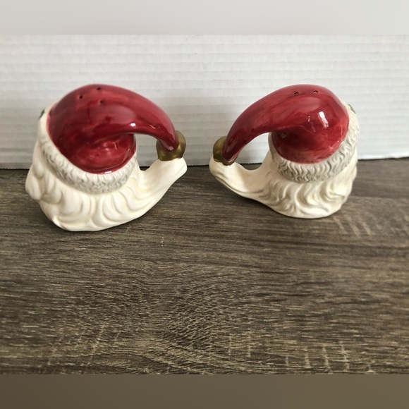Vtg Fitz & Floyd Santa S&P Shakers - Picture 9 of 14